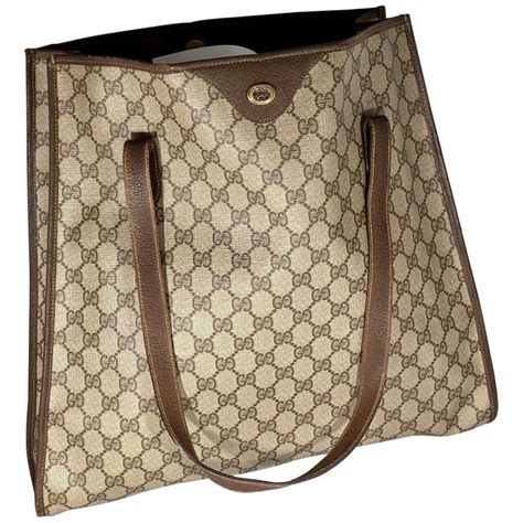 2 x Gucci GG Print Satin Monogram Dust Bag Brown Drawstring .